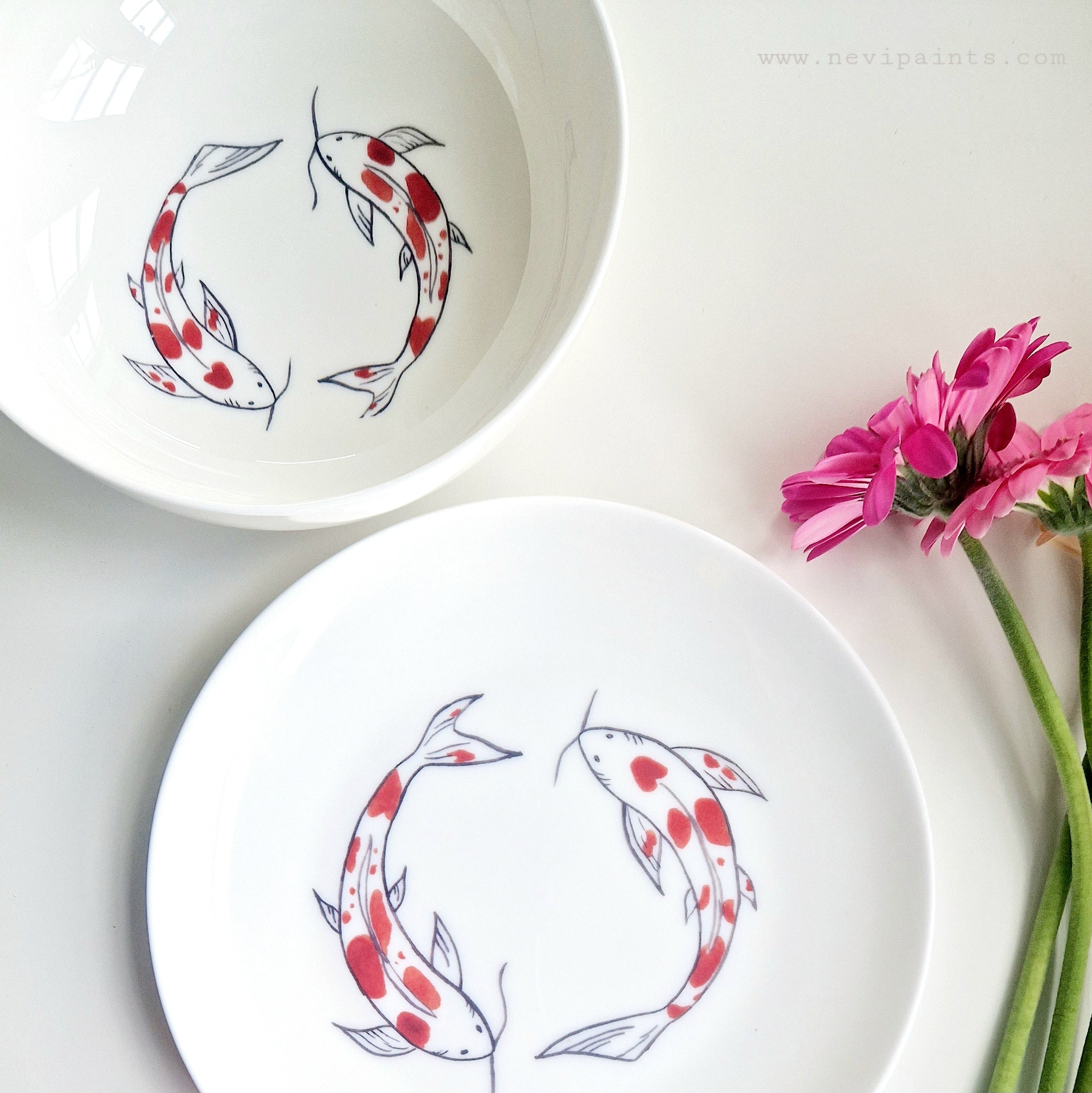 Koi Fish Bowl